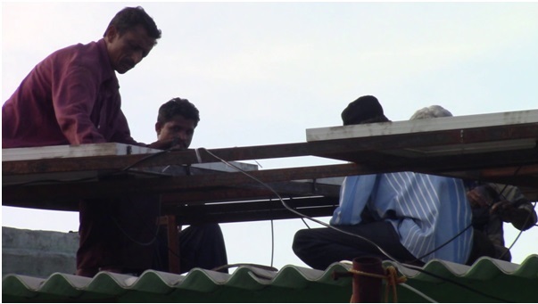 Installing Solar Panels, Pandutalab